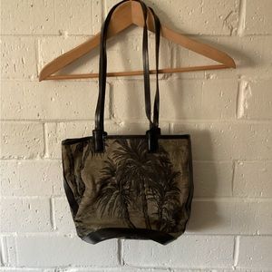 Palm tree purse